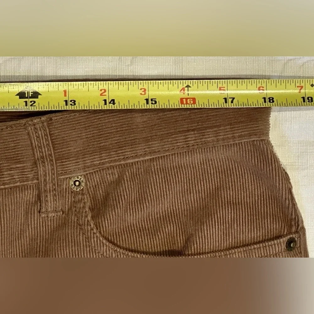 J CREW JEANS CUT CORDUROY PANTS 34 X 30 COTTON 36 SLIM FIT 5 POCKET MENS